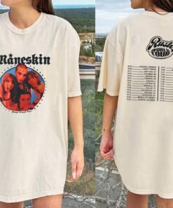 Måneskin Band Shirt, Måneskin 2023 World Tour Tee