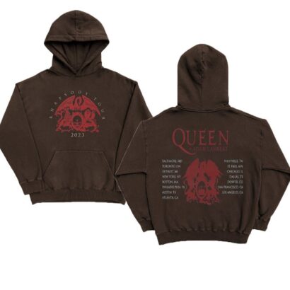 Queen Adam Lambert The Rhapsody Tour 2023 T-Shirt, Queen Rock band Tour 2023 T-Shirt, Queen Band T-Shirt