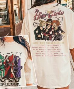 The Hex Girls Rock Band Music 2 Sides Shirt, The Hex Girls Shirt, Hex Girls 2023 Tour Shirt, Rock Band Sweatshirt, Music Concert 2023 Shirt