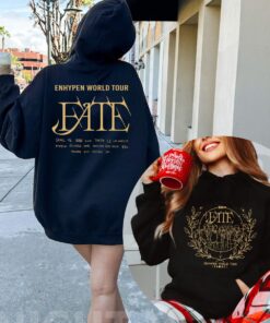 Enhypen Fate World Tour Shirt, En World Tour Fate 2023 Sweatshirt, Enhypen Dark Blood Shirt, Fate in US Hoodie