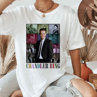 Vintage Chandler Bing Shirt, Retro Chandler Bing T-Shirt, Matthew Perry Shirt