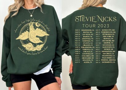 Stevie Nicks Tour 2023 Shirt, Fleetwood Mac Band Tour 2023, Stevie Nicks Bird In Flight Rhiannon, Stevien Nick 2023, Stevien Nick tracklist