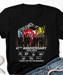 47th Anniversary Foreigner Band Shirt, Rock Band Foreigner Shirt, Foreigner Tour 2023 Shirt, Foreigner Fan Gift Shirt, Foreigner Vintage Tee