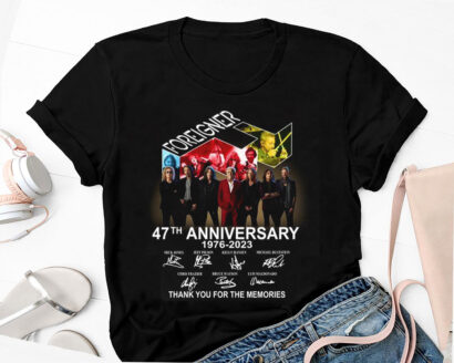 47th Anniversary Foreigner Band Shirt, Rock Band Foreigner Shirt, Foreigner Tour 2023 Shirt, Foreigner Fan Gift Shirt, Foreigner Vintage Tee