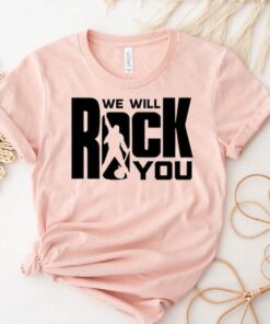 We Will Rock You Shirt, Queen Band Shirt, Freddie Mercury Shirt, Queen Band Group Shirt