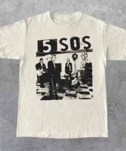 5SOS T Shirt, 5 Seconds Of Summer Shirt, 5 Seconds Of Summer Merch, 5SOS Tour 2023 shirt