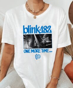 Blink 182 One More Time T-Shirt, One More Time... Graphic Tee, Blink 182 Shirt, New Blink 182, Unisex Garment-Dyed T-shirt