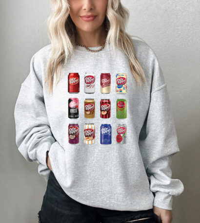 Dr Pepper sweatshirt, Dr. Pepper sweatshirt, soda sweatshirt, pop sweatshirt