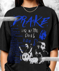 Drake For All The Dogs 90s Rap Music Shirt, Bootleg Vintage Drake Album Y2K Sweatshirt, Champagne Papi Unisex Hoodie