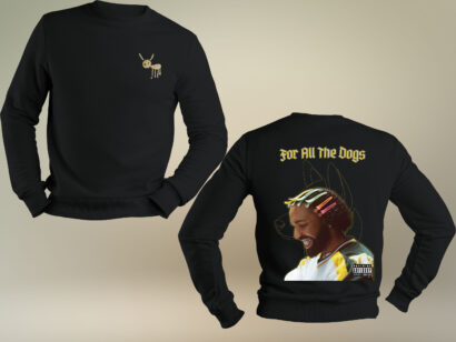 Drake For All The Dogs Unisex Album Cover Sweatshirt, Drake Fan Sweater, Drake Gift, 21Savage, New Album, Hiphop 2023, Gift for him and Her