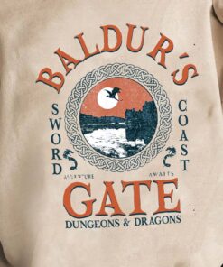 Dungeons & Dragons Adventure Awaits at Baldur's Gate T-Shirt, Baldurs Gate 3 Shirt, Game Shirt, Astarion Rogue Tee, Video Game Gifts For Fan