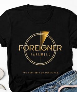 Foreigner Farewell Album Shirt, Foreigner Band Unisex Shirt, Rock Band Foreigner Shirt, Foreigner Tour 2023 Shirt, Foreigner Fan Gift Shirt