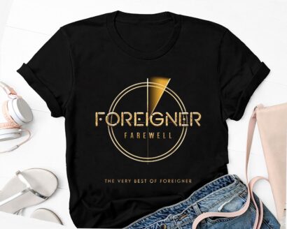 Foreigner Farewell Album Shirt, Foreigner Band Unisex Shirt, Rock Band Foreigner Shirt, Foreigner Tour 2023 Shirt, Foreigner Fan Gift Shirt