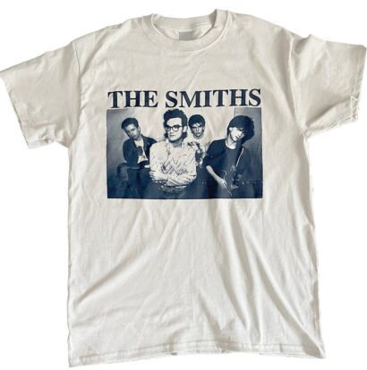 The Smiths promo Shirt, The Smiths Band Tour Shirt, The Smiths Rock Band Shirt