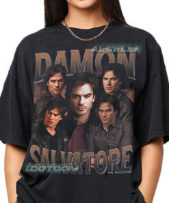 Limited Damon Salvatore Vintage Shirt, Damon Salvatore Shirt