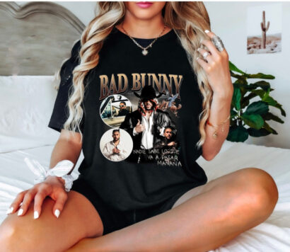 Bad Bunny New Album Shirt, Nadie Sabe Lo Que Va Pasar Manana Shirt, Bad Bunny Trap Shirt