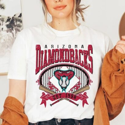 Vintage A.rizona_D.iamondback Shirt, D.iamondbacks EST 1998 Shirt, A.rizona Baseball Shirt, Retro D.iamondbacks Shirt