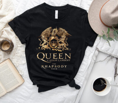 Queen Adam Lambert The Rhapsody Tour 2023 Shirt, Queen Rock band Tour 2023, Queen Band Shirt, Adam Lambert Tour 2023 Shirt