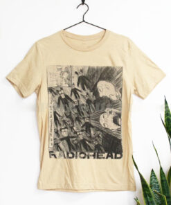 Radiohead Shirt, Hip Hop Unisex Music Album Shirts, Vintage Radiohead Shirt
