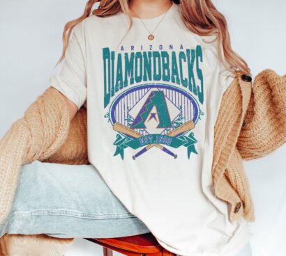 Vintage Arizona Diamondback Shirt, Arizona Baseball Shirt, Arizona Diamondback Baseball Shirt, Arizona Shirt