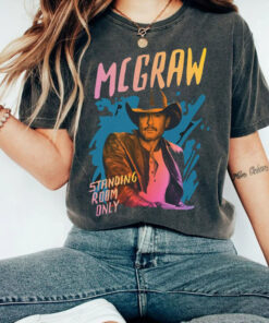 Tim Mcgraw Shirt, Tim McGraw Merch 2024 Shirt, Tim McGraw 2024 Tour Shirt, Standing Room Only Shirt