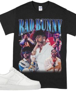 Limited BAD BUNNY Shirt, Bad Bunny Vintage 90s Shirt, Bad Bunny Un Verano Shirt, Bootleg horror Bad Bunny Sweatshirt