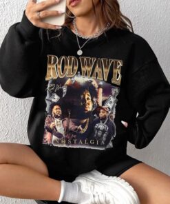 Rod Wave Nostalgia Rap Music Shirt, Retro Rod Tour 2023 Concert Shirt, Rod wave sweatshirt