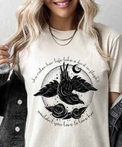 Stevie Nicks Shirt, Bird In Flight Rhiannon Inspired Shirt, Stevie Nicks Rock Concert Tour 2023