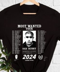 Bad Bunny Most Wanted Tour Shirt, Nadie Sabe lo que va pasar manana, Bad Bunny Shirt, Bad Bunny Concert Shirt, Bad Bunny Merch