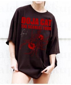 Scarlet Tour 2023 Doja Cat Fan Shirt, Doja graphic shirt, Doja Graphic Album Vintage shirt