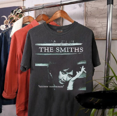 The Smiths Louder Than Bombs Shirt, Vintage The Smiths Shirt, The Smiths Music Rock Shirt