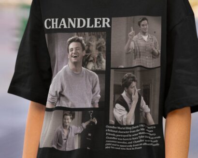 Chandler Bing Vintage Shirt,Matthew Perry Shirt, Retro Chandler Bing Shirt