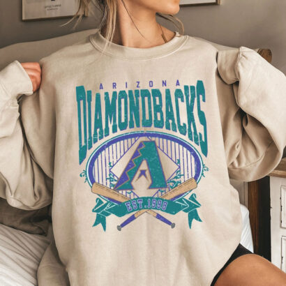 Arizona Diamondback Shirt, Arizona Baseball Sweatshirt, Arizona Diamondback Baseball shirt