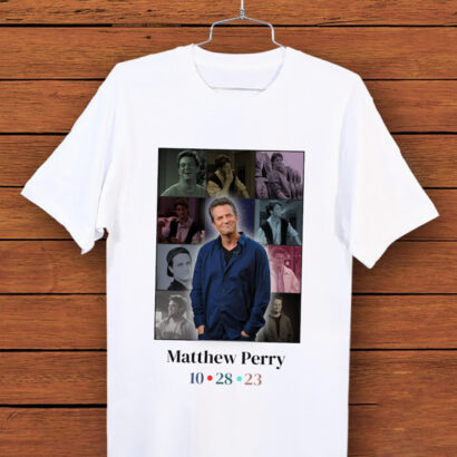 Matthew Perry Rip Shirt, Chandler Bing Shirt, Matthew Perry Friends tee