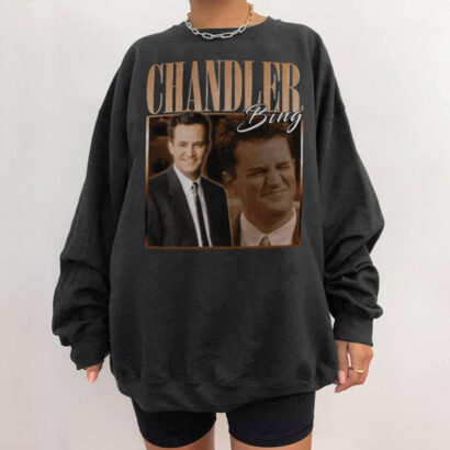 Chandler Bing Shirt, Chandler Bing Friends Movie Sweatshirt, Matthew Perry Rip Shirt