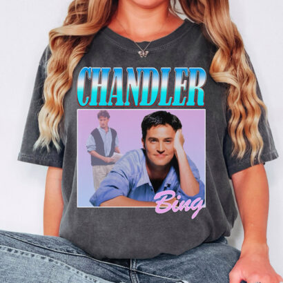 Chandler Bing Shirt, Friends Sitcom Shirt, Matthew Perry Tshirt