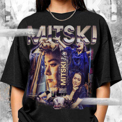 Mitski Vintage 90s Music Shirt, Bootleg Album The Land Is Inhospitable and So Are We Retro Y2K Sweatshirt, Unisex Gift Hoodie