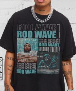 Rod Wave Streetwear Gifts Shirt Hip Hop 90s Vintage Retro Graphic Tee Rap T-Shirt