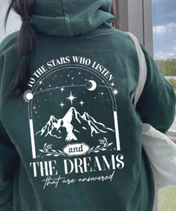 To the Stars Who Listen Shirt, a Court of Thorns and Roses Court, Iprintasty, Acotar Shirt, Book Lover Gift, a Court of Mist and Fury Shirt