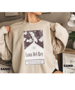 Vintage Lana Del Rey Sweatshirt, Lana Del Rey Shirt, I Love Lana Del Rey, Lana Del Rey Merch, Gift For Her Sweatshirt Hoodie