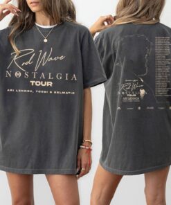 Wave Nostalgia Tour 2023, Rod Tracklist tshirt , Wave Graphic Rod shirt, Hip Hop Rap , Wave tshirt Gift for men women unisex tshirt
