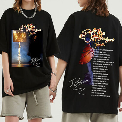 J Cole The Off Season Tour Oversized T Shirt