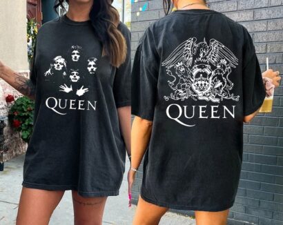 Queen Band Shirt, Vintage Queen Tee, Queen band shirt