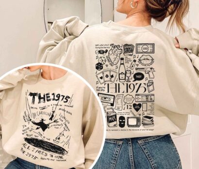 The 1975 At Their Very Best Sweatshirt, North America 2023 Tour Shirt, The 1975 tshirt