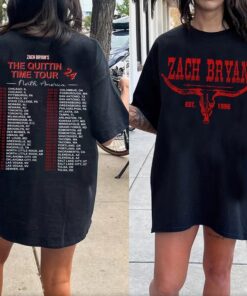 Zach Bryan The Quittin Time Tour Zach Sweatshirt TShirt, Zach Bryan Tour Shirt, Gift For Zach Bryan Fan, Zach Bryan Sweatshirt