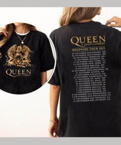 Rhapsody Tour Queen and Adam 2023 shirt, Queen Band T-Shirt, Adam Lambert Tour 2023 Shirt