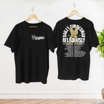 Bailey Zimmerman Fan Shirt, Bailey Zimmerman Religiously Tour 2024 T-Shirt, Zimmerman Country Music Shirt, Bailey Zimmerman Concert Merch