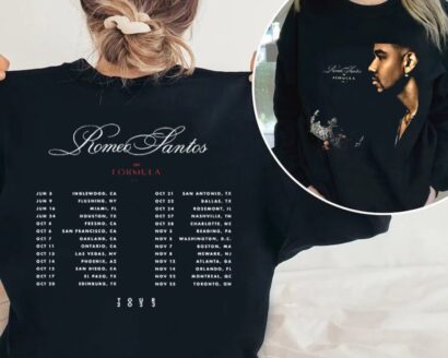 Romeo Santos 2023 Tour Formula Vol3 Shirt, Romeo Santos Fan Shirt