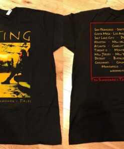 1993 Sting Ten Summoner's Tales World Tour Concert Shirt, Sting Tour 1993 Shirt, Ten Summoner's Tales 2023 Shirt, Sting Tour '93 Shirt