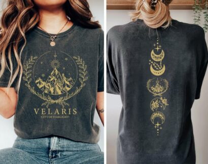 Velaris Shirt, The Night Court Shirt, Night Court Symbol, A Court Of Thorns And Roses Court Shirt